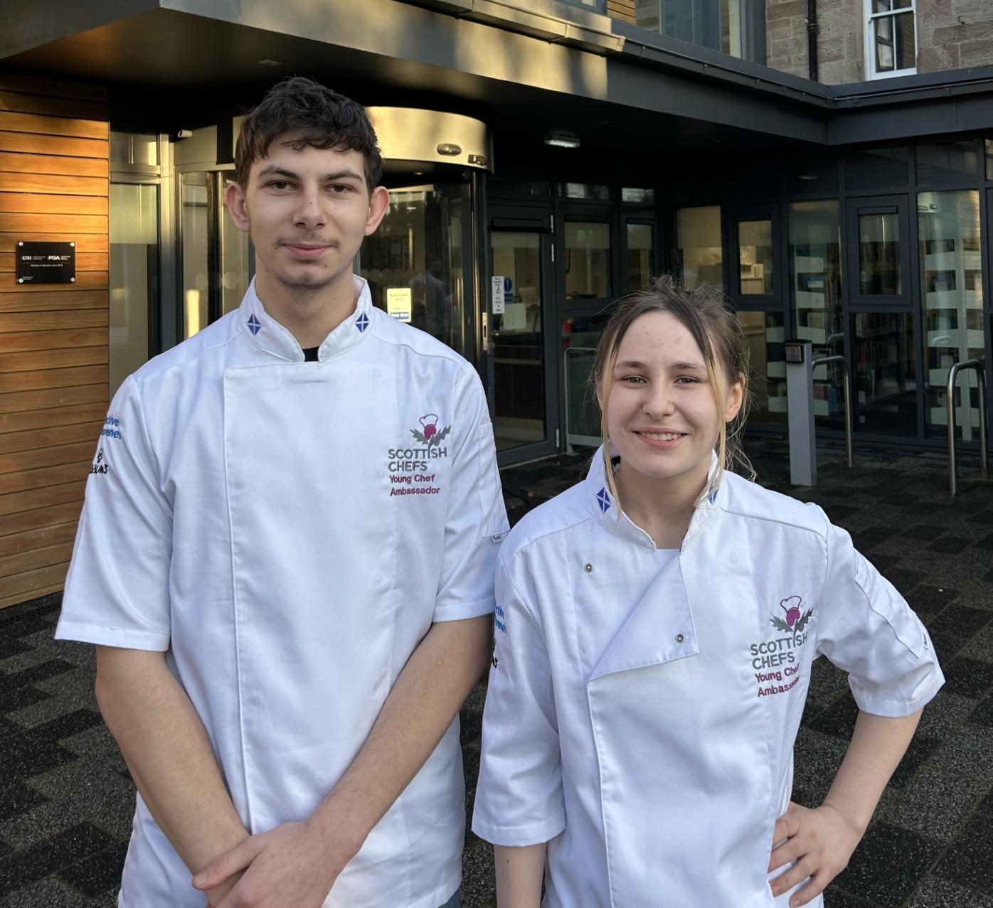 Dornoch students named Young Scottish Chef Ambassadors