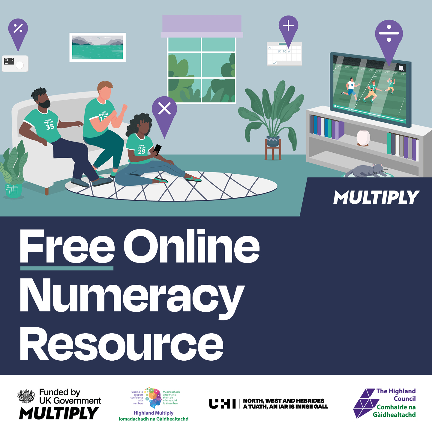 Free online numeracy learning modules with Scottish twist aim to build number confidence in adults