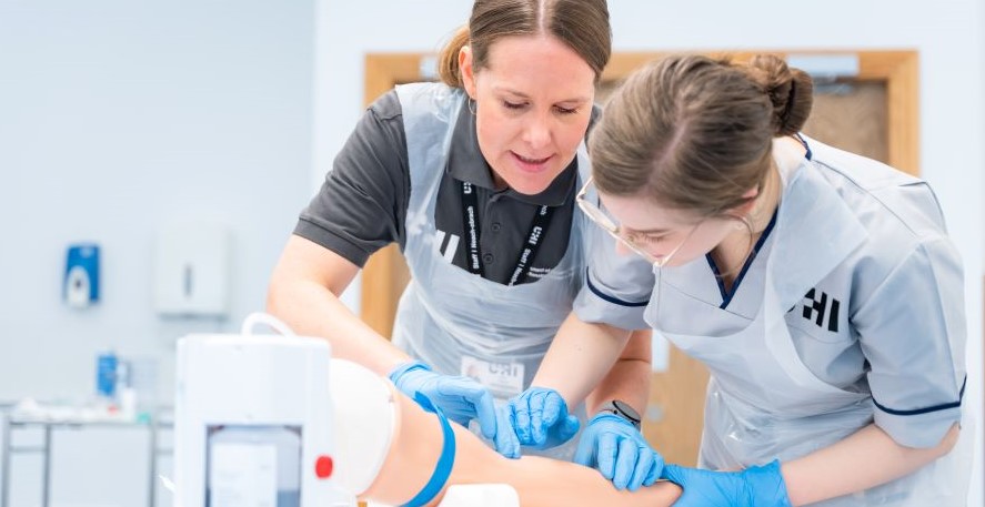 two student nurses